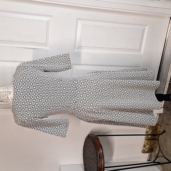 Boden floral jacquard dress Women 6 regular - Picture 7 of 8